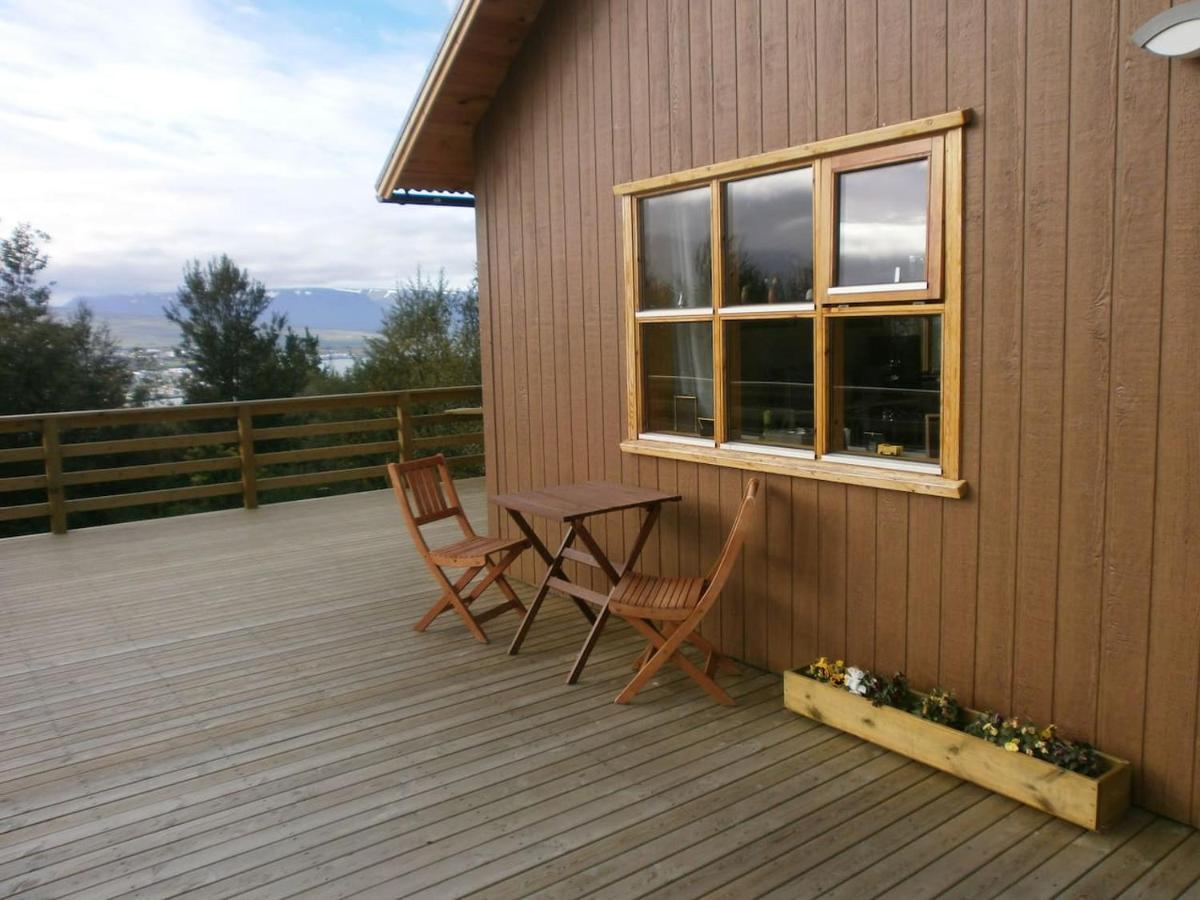 Bjoerkin - Cozy Cabin With Excellent View Villa Akureyri Eksteriør bilde